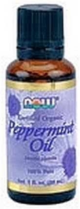 Now Foods Peppermint Oil, 1 Ounces (Pack of 3)
