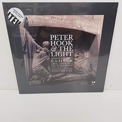 PETER HOOK & THE LIGHT - Closer Live Tour 2011 Live In Manchester Volume 1, 12 inch LP, limited edition. LETV547LP, white vinyl.