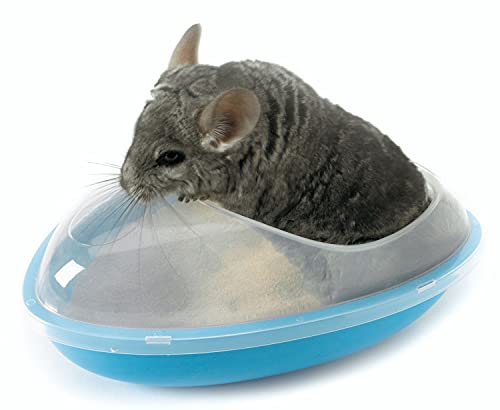 Chinchilla Bain de sable pour petit animal 36 x 23 x 15 cm