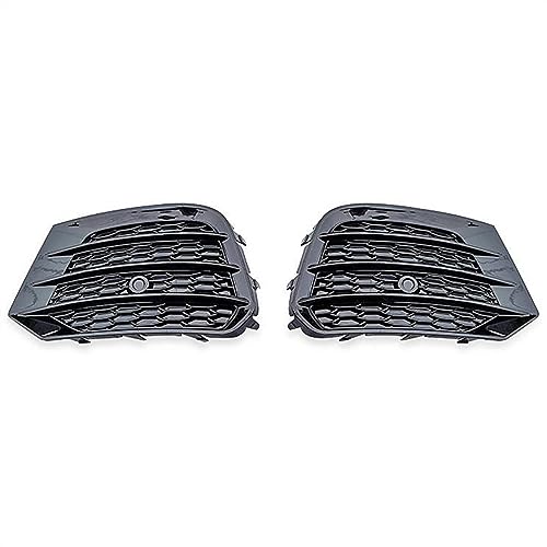 Grilles de phares antibrouillard Q3 en plastique ABS robuste pour pare-chocs avant