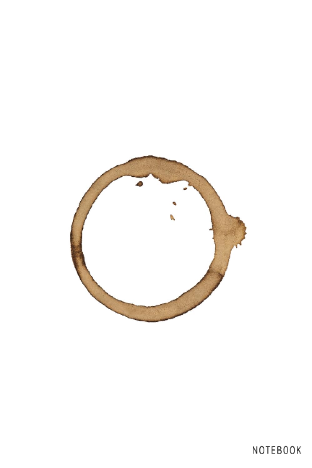 NOTEBOOK: COFFEE MUG STAIN