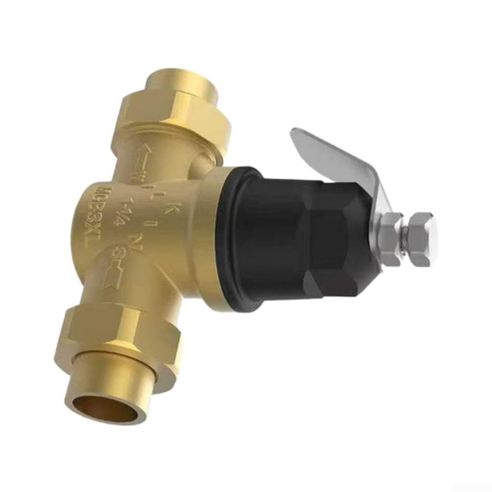 Valvola di regolazione della pressione in ottone regolabile da 0 PSI a 160 PSI per sistemi di utensili pneumatici di irrigazione (1)