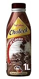Con un sabor refrescante Choleck Batido Cacao botella 1L