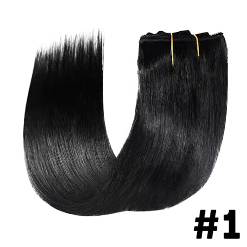 Extensiones de cabello de clip de 8 piezas para dar volumen al pelo fino 2