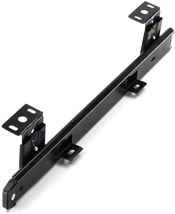 Mute Ball Bearing Pull Out Tray Adjustable Hanging Bracket Suspension Track Guide Rail Fold Telescopic Drawer Runners Black