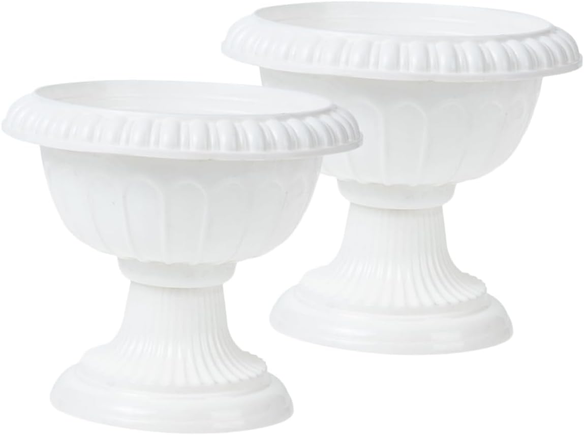 TOBBOMEY 2pcs Retro Plant Container Outdoor Plant Pot