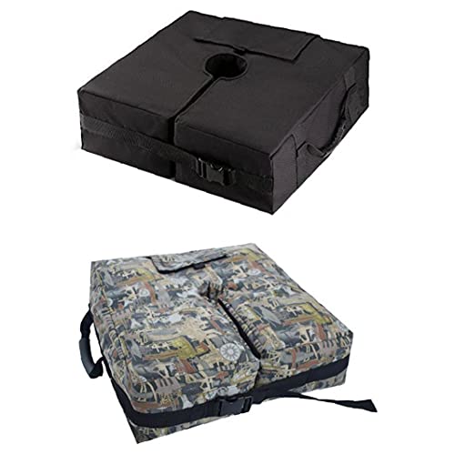 Parasol Base Umbrella Base Gewicht Tas Met Grote Opening Handvat Voor Patio Beach Outdoor Paraplu Vlaggenmasten Stand - Image 4