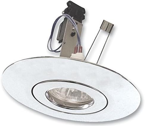 GU10/LV Ceiling Converter, White CR80WH by ETERNA. Downlight CONVERTOR. Pack of 10