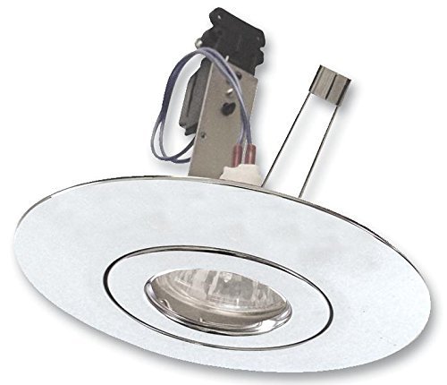 GU10/LV Ceiling Converter, White CR80WH by ETERNA. Downlight CONVERTOR. Pack of 4