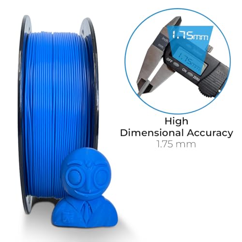 Image of NFIL3D Premium HS PLA+ DEEP Blue - 3D Printing Filament | Compatible with All 3D Printers | 1.75mm | 1Kg Nett Weight