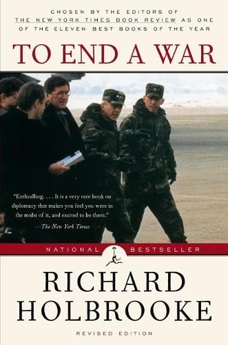 To End a War by Holbrooke, Richard ( Author ) ON Apr-01-1999, Paperback