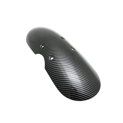 Garde-boue avant court moto look carbone pour alléger le profil lourd d'origine T100