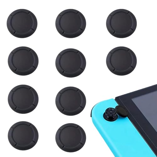 10 tapas para joystick para mandos, tapas de silicona para thumbstick, tapa de silicona para joystick para Switch, accesorios para mandos Switch Lite OLED