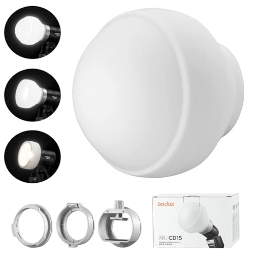 Godox ML-CD15 Camera Flash Diffusion Dome for Godox V1 V860III