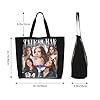LOKLNEYK Women Tate Handbag Tote Bag Shoulder Bag McRae Stylish Large Black Handbags for School Work Travel Fans Merch Gift #4