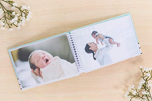 Pearhead Hello Handsome Brag Book, A Perfect Keepsake For Expecting Parents, Or Addition To Baby Registry, Blue #TOP4