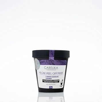 Algae Peel-Off Face Mask with Lavender Oil, Rosemary & Olive Extract Soothing & Nourishing Skincare Treatment, 25g
