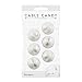 Produktbild CABLE CANDY  Beans - 6 Stück Kabelhalter Kabelclips Kabel Organizer Kabelmanagement für USB C Kabel Ladekabel Lightning Kabel Schreibtisch Home Office Büro. Selbstklebend. Für Kabel bis 10mm. Weiß