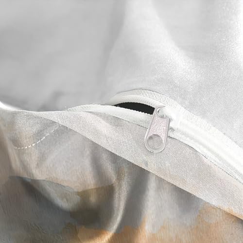 Parure de lit microfibre résistante housse couette chien fermeture éclair - 8