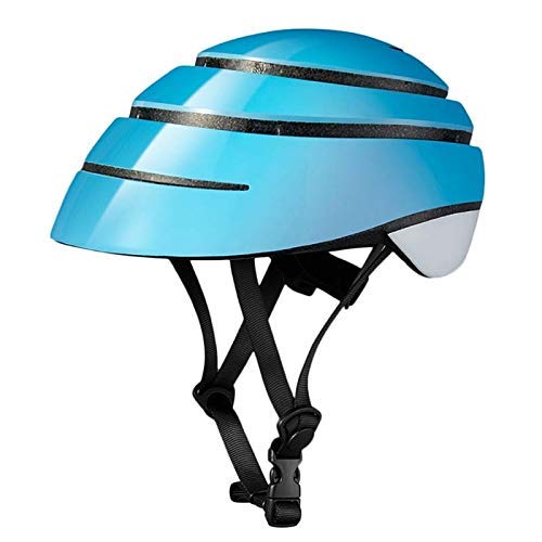 Casco de bicicleta, adultos moldeado integralmente medio cubierta plegable bicicleta casco de...