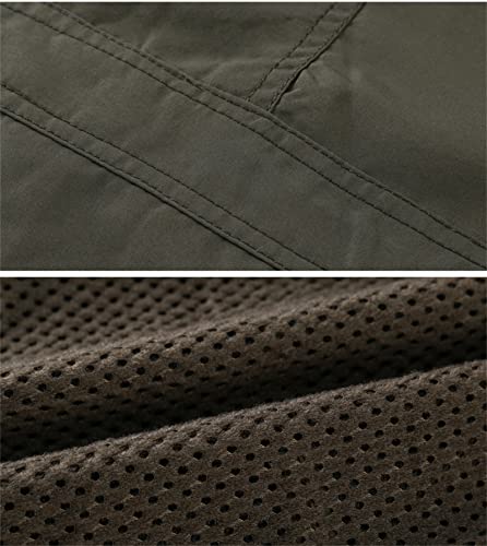 Elonglin Casaco Masculino Tático com Capuz Jaqueta para Uso ao Ar Livre Impermeável (as2, alpha, xx_