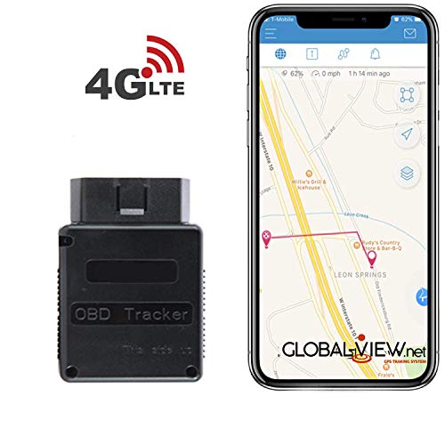 Global-View.Net Car GPS Tracker - OBD GPS Vehicle Tracking Device and GPS Car