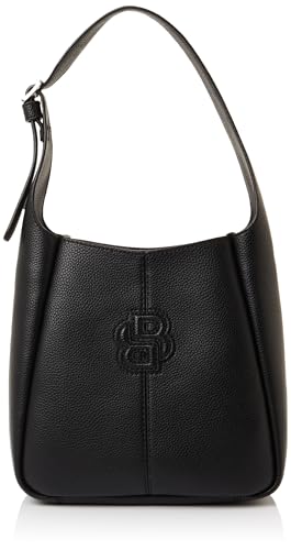Sac hobo BOSS Anett New pour femmes en cuir noir élégant