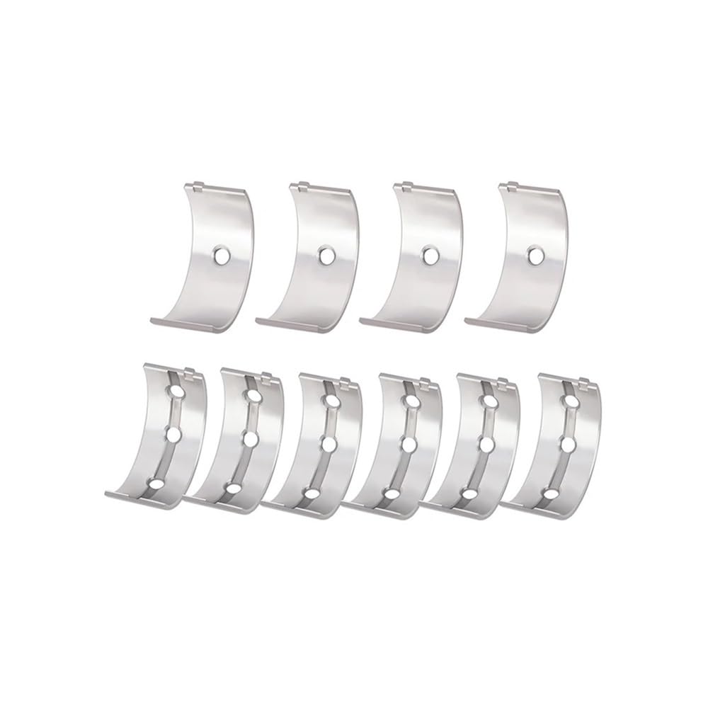 Motorcycle 8 Pcs Connecting Rod Bearing&10 Pcs Crankshaft Bearing for ZR750LA Z750S Z750R ZR800 ZR1000 Z800(Oversize50)