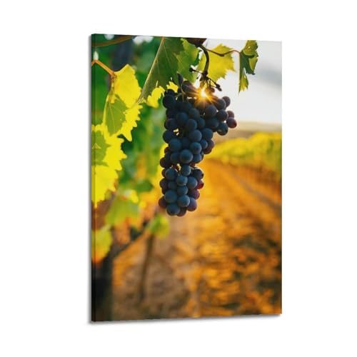 Toile groseilles noires koanga poster haut de gamme pour déco raffinée