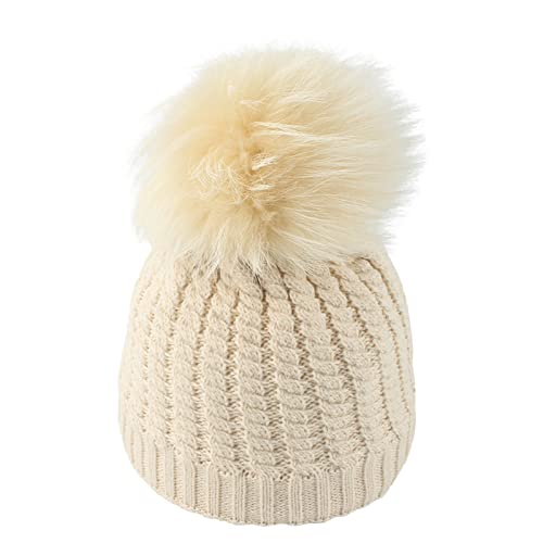 Strickmuetze-Beanie-warme-niedliche-Muetze-Wintermuetze-fuer-Jungen-Maedchen-Beanie-Kinder-Strick-Earflap-Muetze-Winter-Knitted-Hat-Cap-Jungen-Maedchen-Strickschal-Cartoon