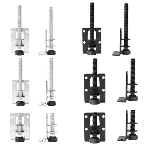 Image of Heavy Duty Leveling Feet 6 Pack Adjustable 2-5cm(white100)