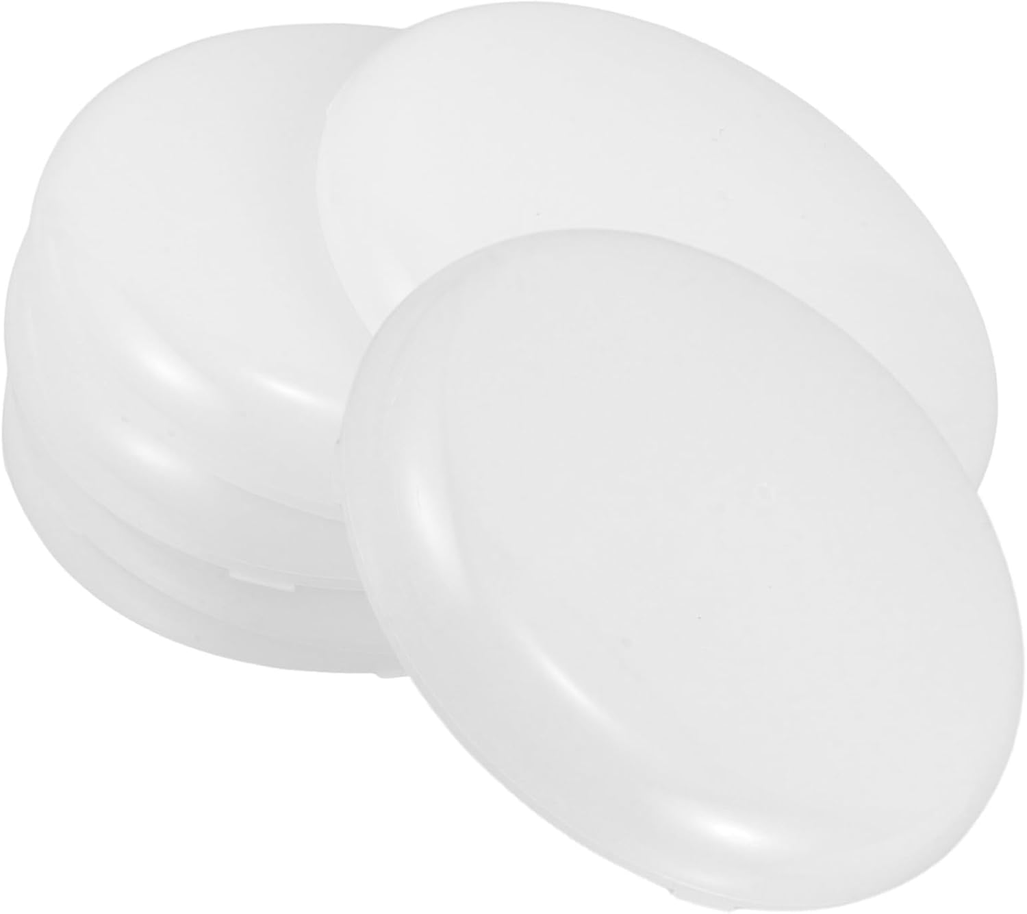 Mikinona 6pcs Frosted White Diffuser Discs for Spotlights Easy to Install Lampshade Covers for Home Office and Retail Lighting Fixtures