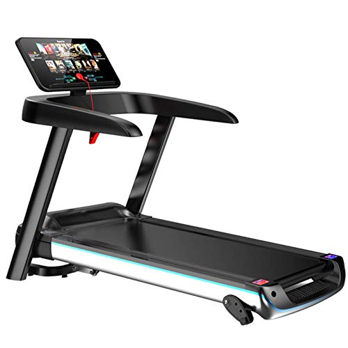 Laufband, Mit 12 Eingebauten Fitness-Modi, Bluetooth-Lautsprecher, Dreistufige Neigungseinstellung, 7-Zoll-Touch-Farbbildschirm Und