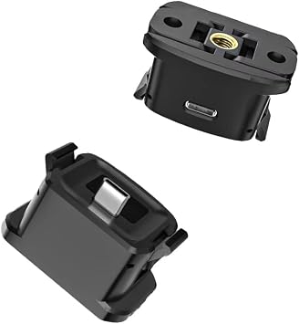 Osmo Pocket 3 Charging Station, Charging Stand Tripod Mount Adapter for Osmo Pocket 3 Camera, Support with 1/4 Screw and 1 USB Type-C Port