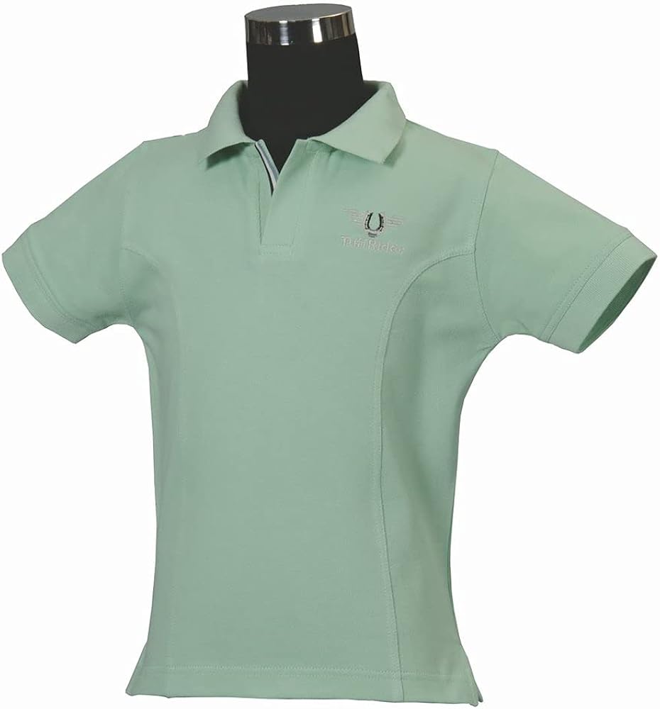 TuffRider Girl's Polo Shirt : Clothing, Shoes & Jewelry