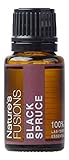 Nature’s Fusions Black Spruce Essential Oil for Baths - High Potency 100% Pure 15ml
