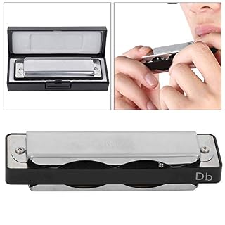 Harmonica à 10 trous pour joueurs professionnels, débutants, étudiants, enfants (noir) - Les Beatles, Paul McCartney, John Lennon, RIngo Starr, George Harrison Harmonica à 10 trous pour joueurs professionnels, débutants, étudiants, enfants (noir) – Image 6