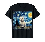Hermoso amor Westie que es perfecto para cada amor o papá Westie, noche estrellada Westie para cada propietario de Westie de cumpleaños que piensa que es ideal poder llamarse una madre Westie o una madre Westie