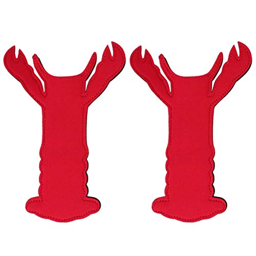 Cabilock Bolsa de suporte de picolé de neoprene reutilizável para lanches, palito de iogurte, 2 peça