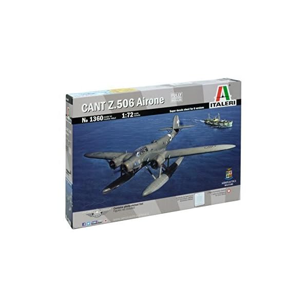 Italeri 1/72 CANT Z.506 Airone # 1360 by Italeri