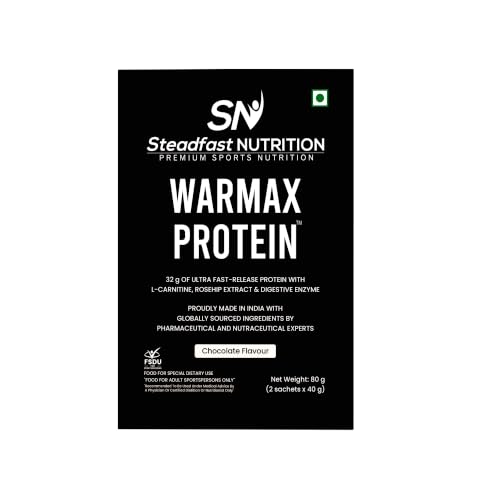 Image of Steadfast Nutrition Warmax Protein Powder | Chocolate flavour (2 Sachets)