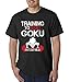 New Way 210 - Unisex T-Shirt TRAINING TO BEAT GOKU OR AT LEAST KRILLIN GYM 2XL Black