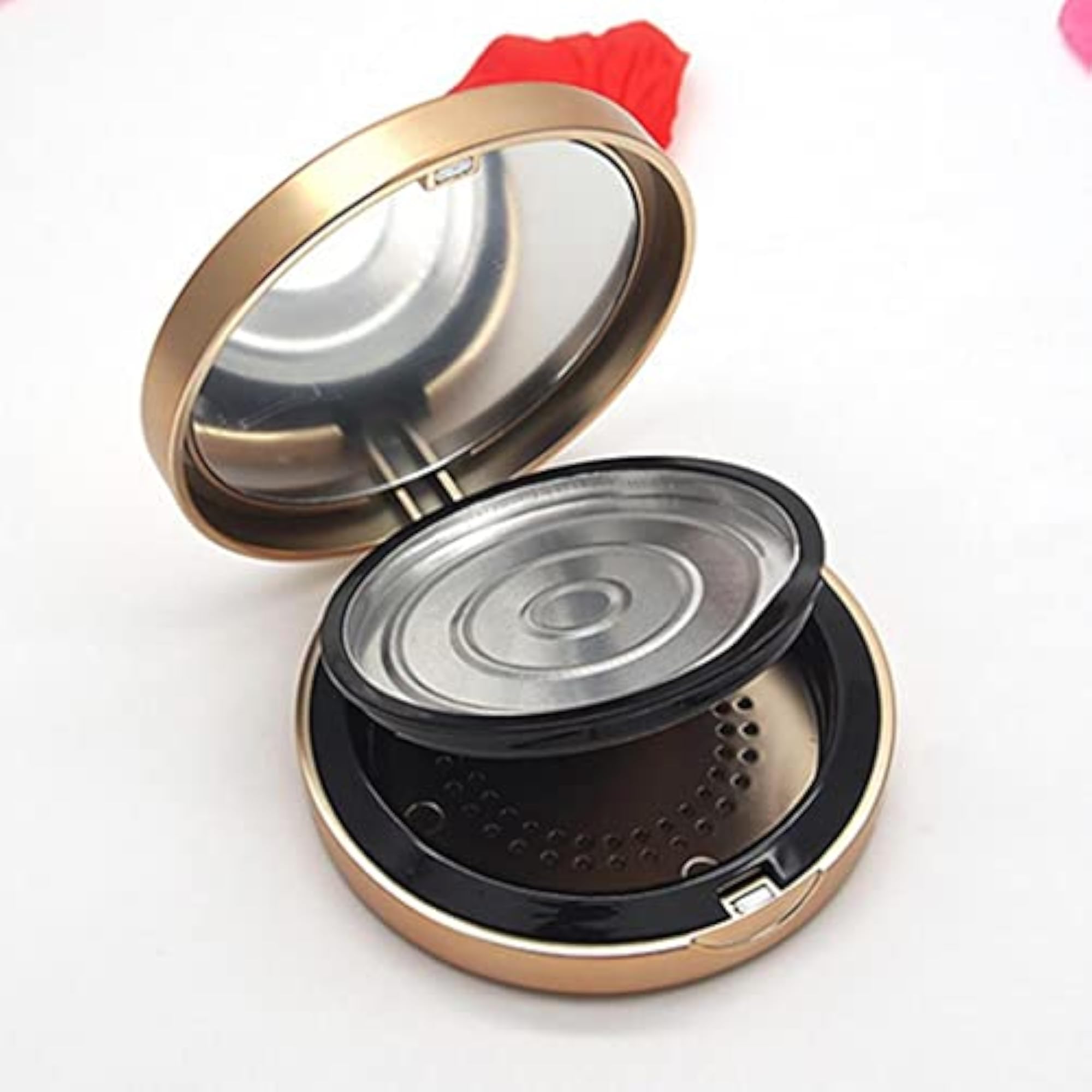 Empty Face Powder Blusher Makeup Storage Container
