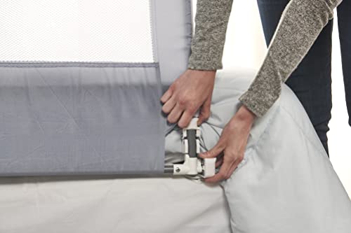 Regalo Hideaway 54-Inch Extra Long Bedrail, With Reinforced Anchor Safety System #TOP2