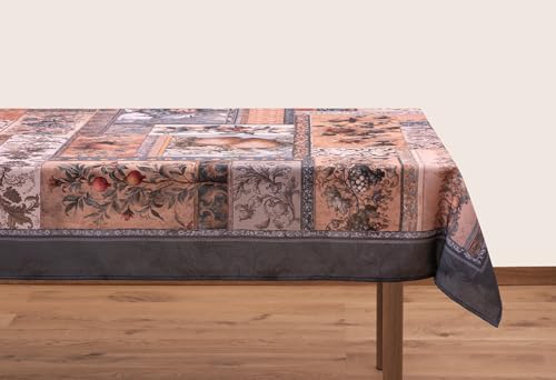 Nappe automne polyester multicolore de 83 x 55 cm pour décoration table basse - 4