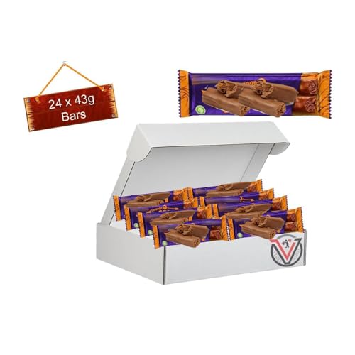 Image of VIMIX All Flavours Chocolate Bags & Bars Collection (Full Box, Twirl Orange Bar 43g)