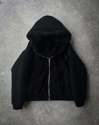 Men Hoodies Light Jackets for Men Fleece Hoodie Men Double-sided Sweatshirt Fashion Hoodies & Sweatshirts Jackets Y2k2