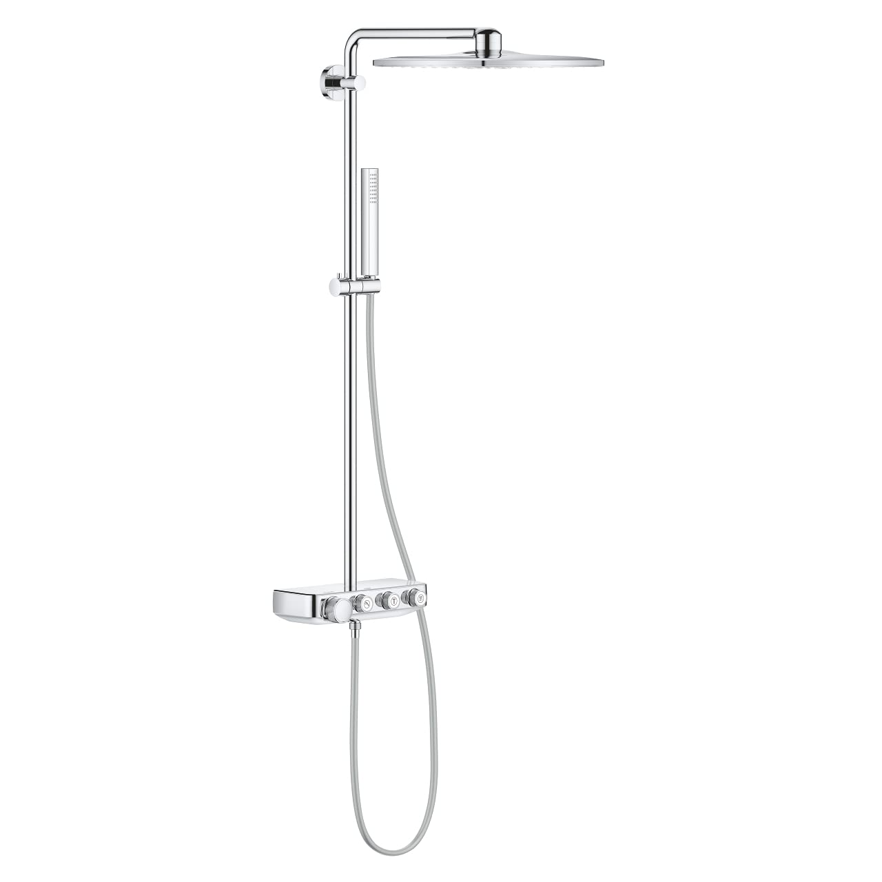 Grohe White Euphoria Smartcontrol Shower System 310 Cube Duo - 26508000 Finish: Chrome
