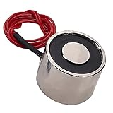 Heyiarbeit 12V DC 150N Electric Lifting Magnet Electromagnet Solenoid Lift Holding 30mmx22mm