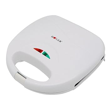 POLKADOT Electric Grill for Steak Hamburger Bread Oven Breakfast Machine White